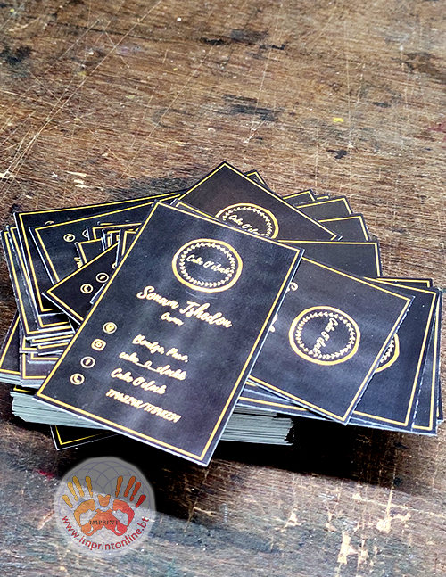 imprint thimphu custom business card