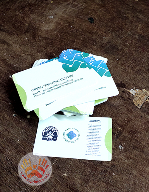 imprint thimphu custom business card