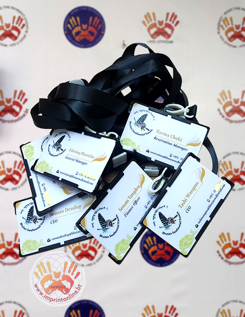 imprint thimphu custom id cards