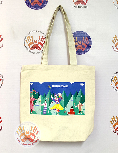 imprint thimphu custom tote bags