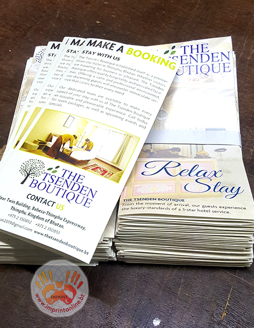 bhutan brochure design and print