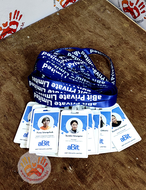 imprint thimphu custom id cards