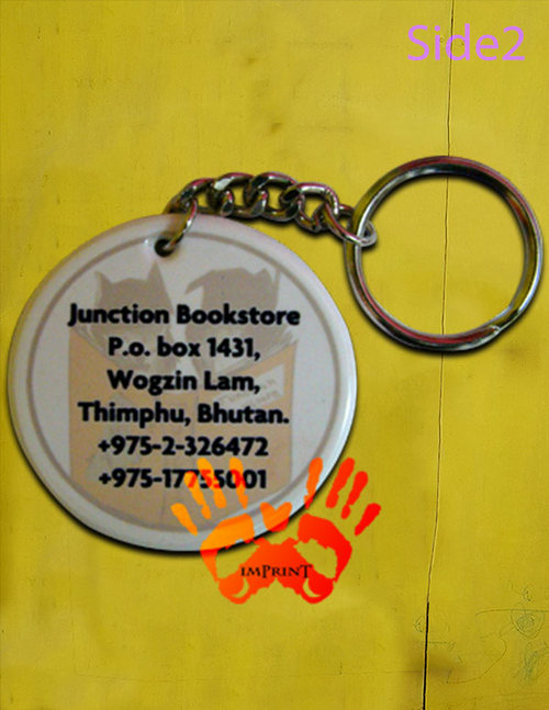 bhutan circle key chain