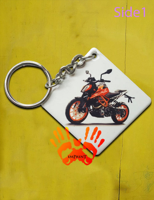 bhutan square key chain