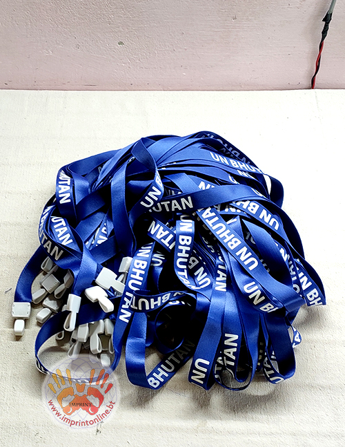 imprint thimphu custom lanyard printing