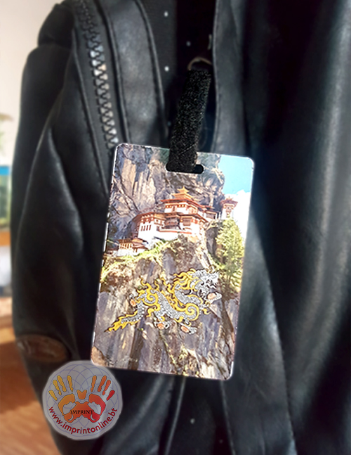 imprint thimphu custom luggage tags