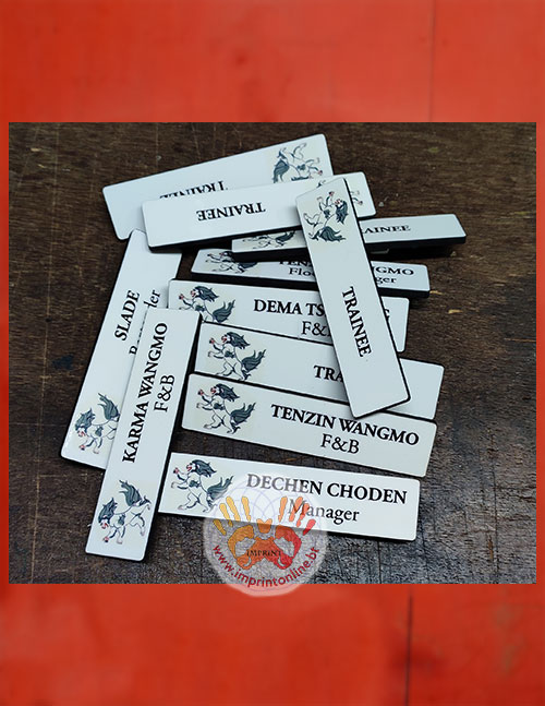imprint thimphu custom pin badge
