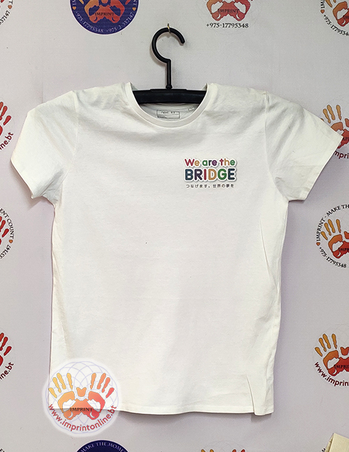 imprint thimphu custom round neck t-shirts