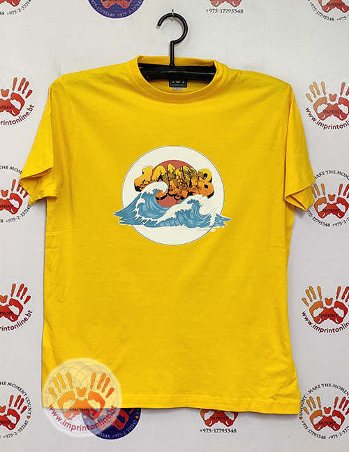 imprint thimphu custom round neck t-shirts