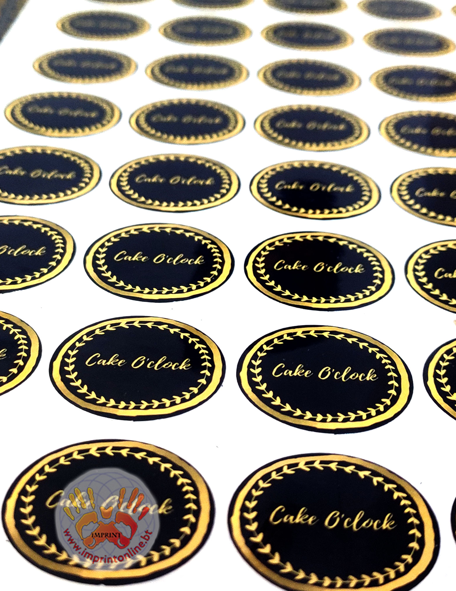 imprint thimphu custom sticker