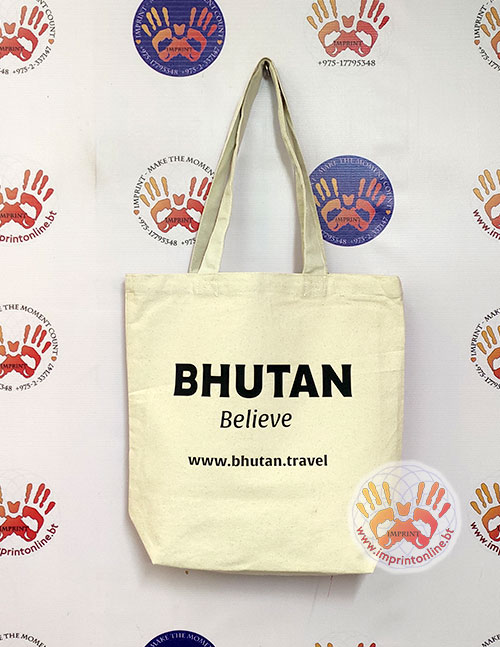 imprint thimphu custom tote bags